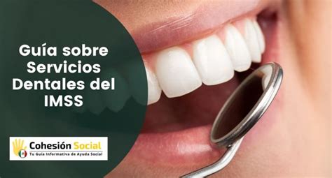 citas dentales imss|IMSS Digital